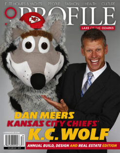 Dan Meers & Kansas City Chiefs' Wolf - May/June 2021