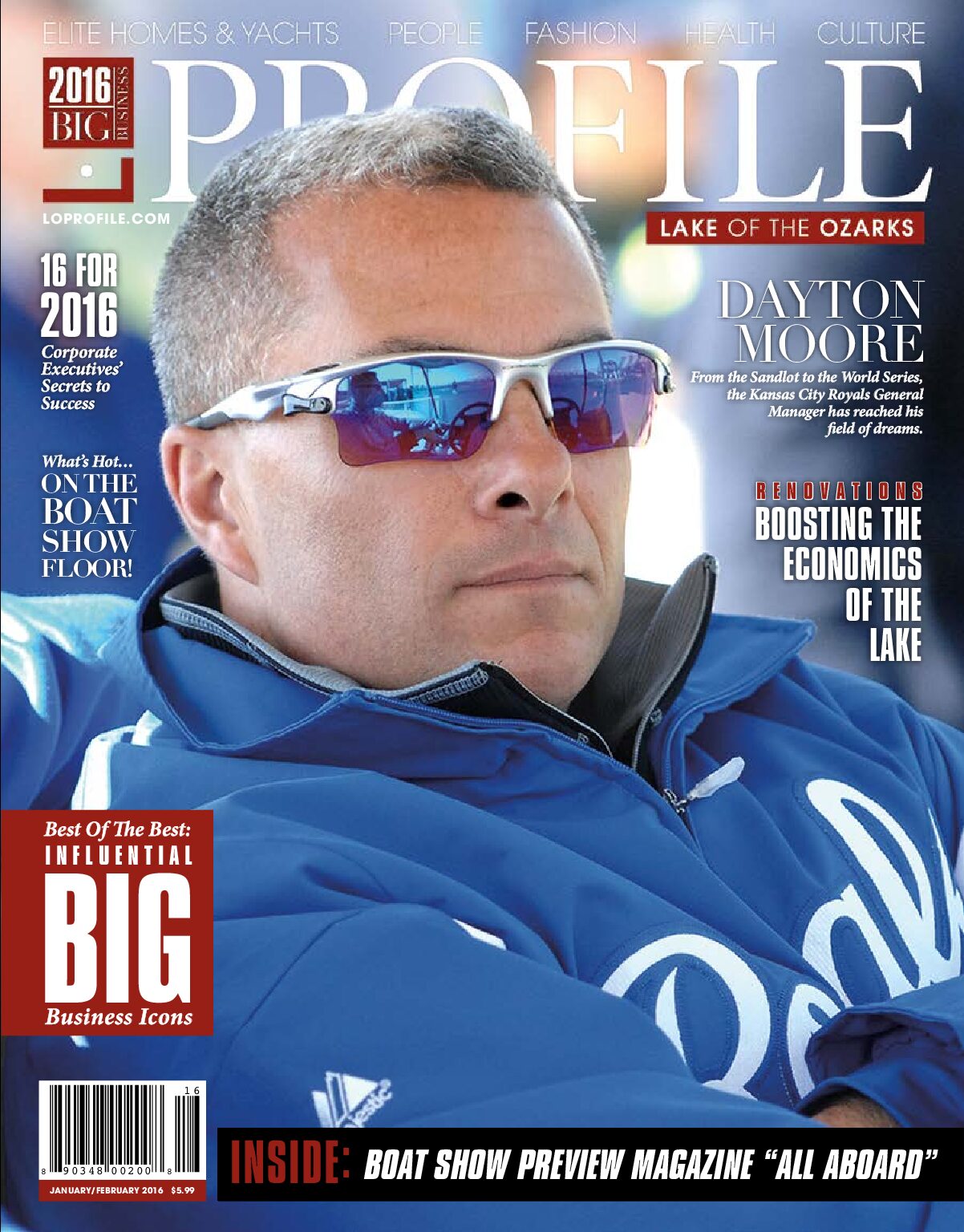 Dayton Moore - January/February 2016