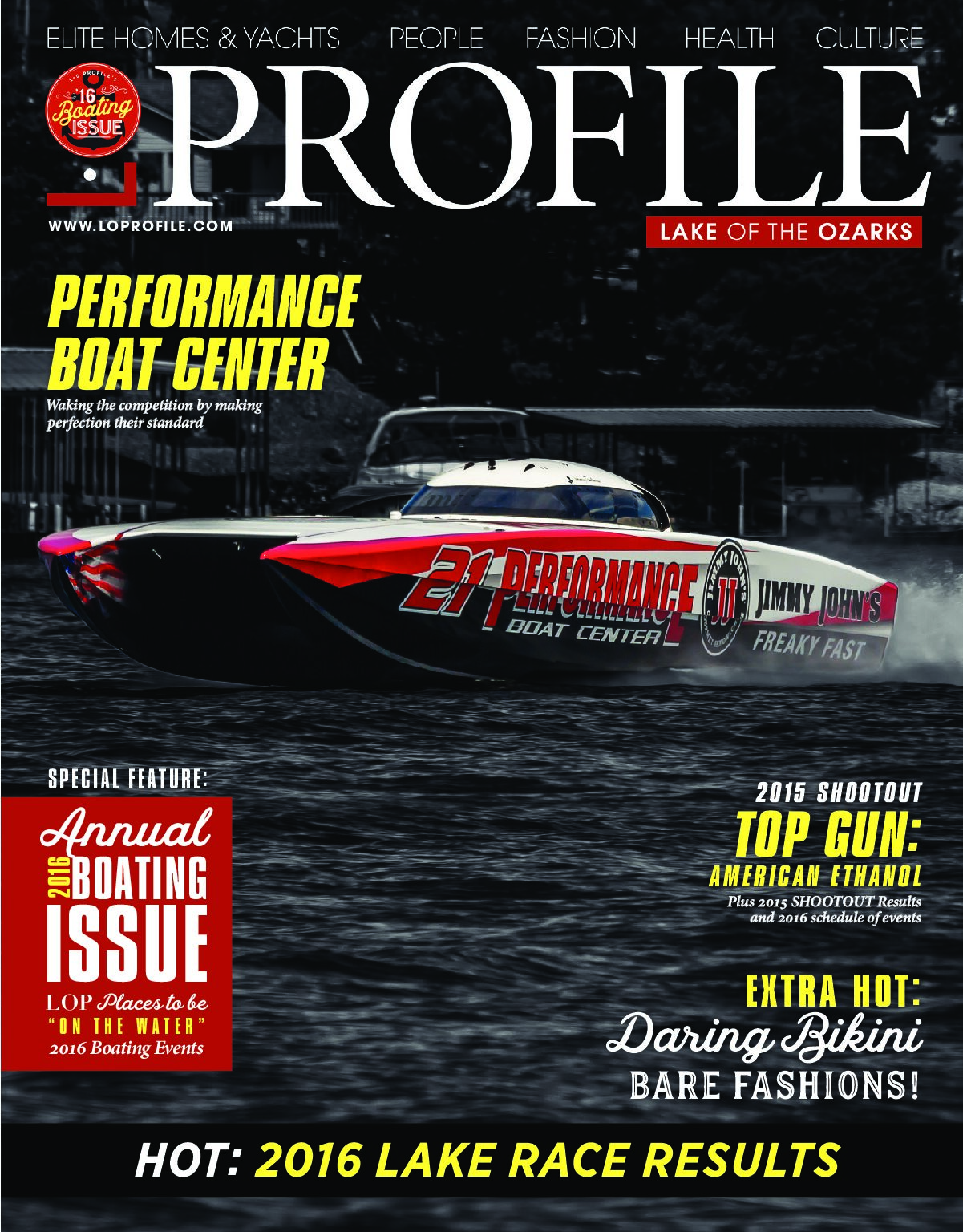 Alternative view of Entertainment, Dining & Nightlife / Annual Boating Issue - July/August 2016