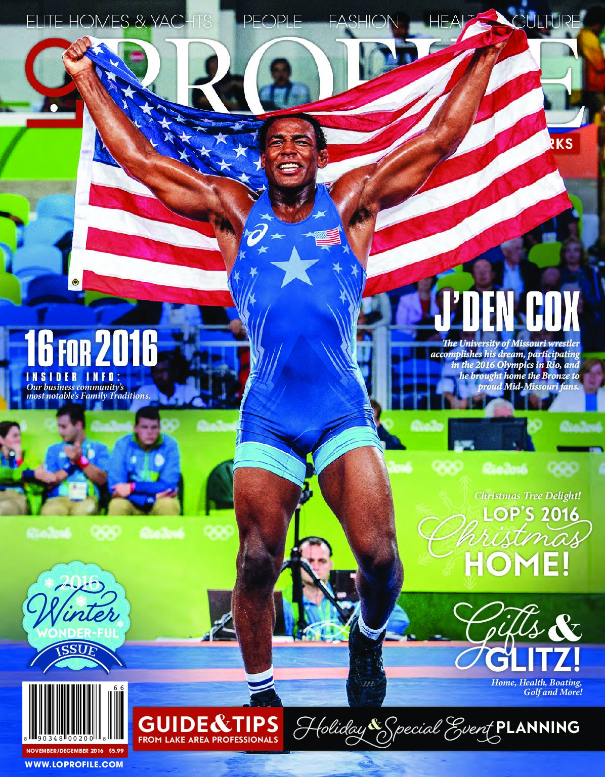 J’den Cox - November/December 2016