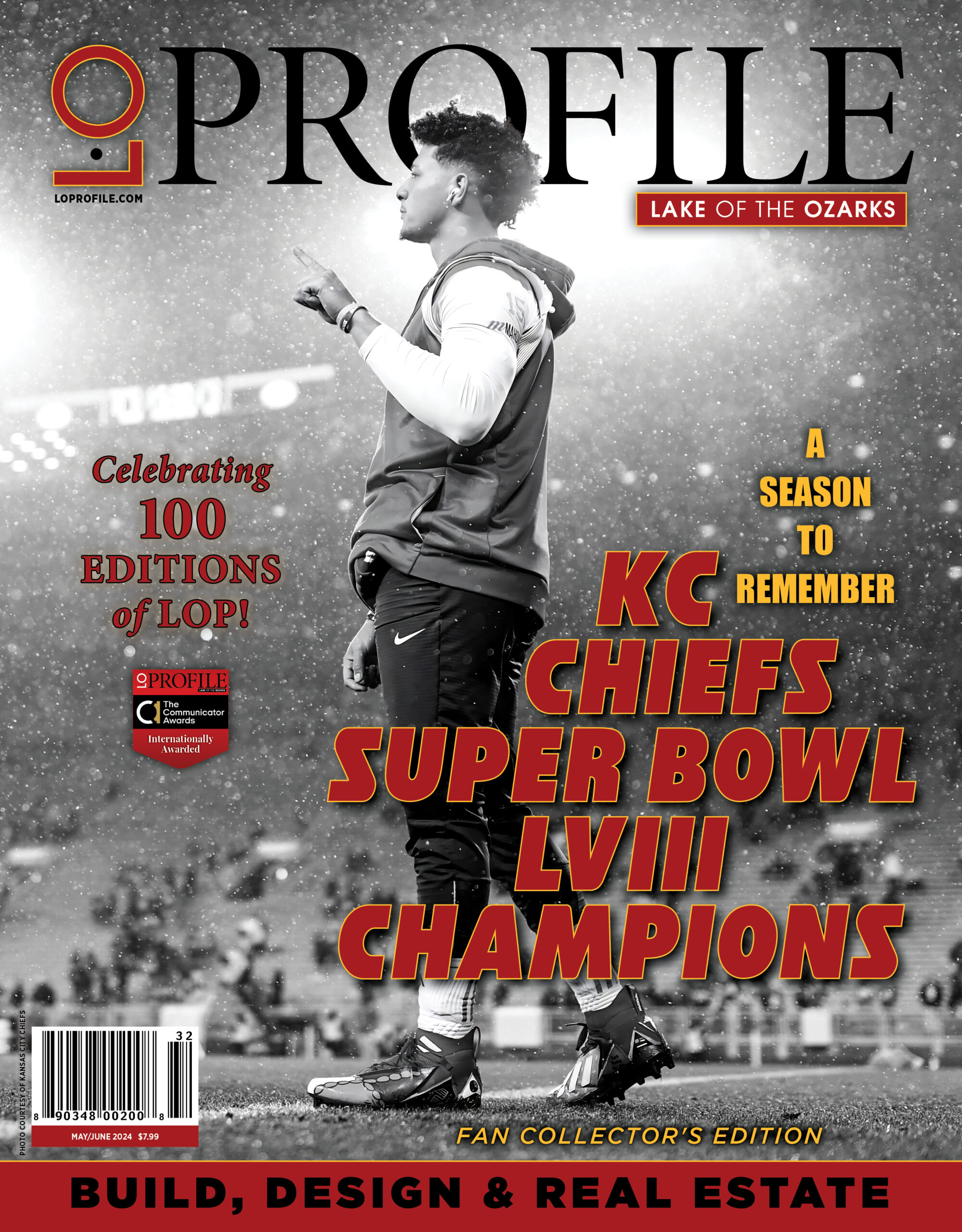 Super Bowl Champions Kansas City Chiefs - May/June 2024