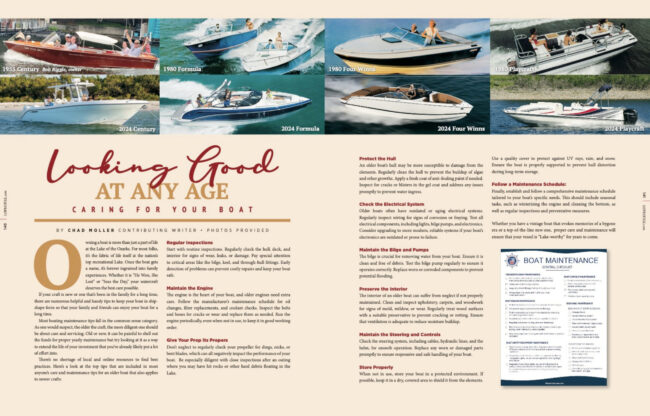 Looking Good At Any Age – Caring for Your Boat Looking Good At Any Age - Caring for Your Boat