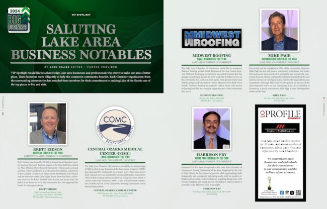 Saluting Lake Area Business Notables