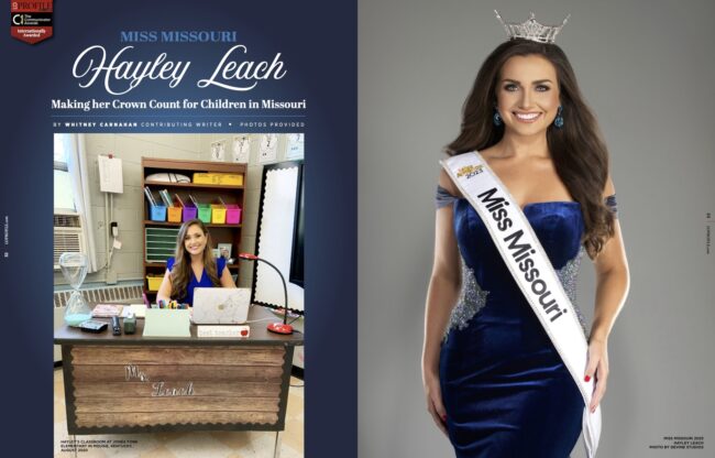 Miss Missouri (Hayley Leach) Making Her Crown Count for Children