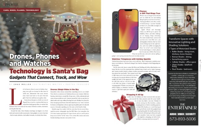 Drones, Phones and Watches – Technology is Santa’s Bag