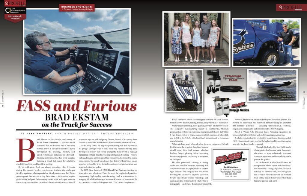 FASS and Furious - Brad Ekstam on the Track Success