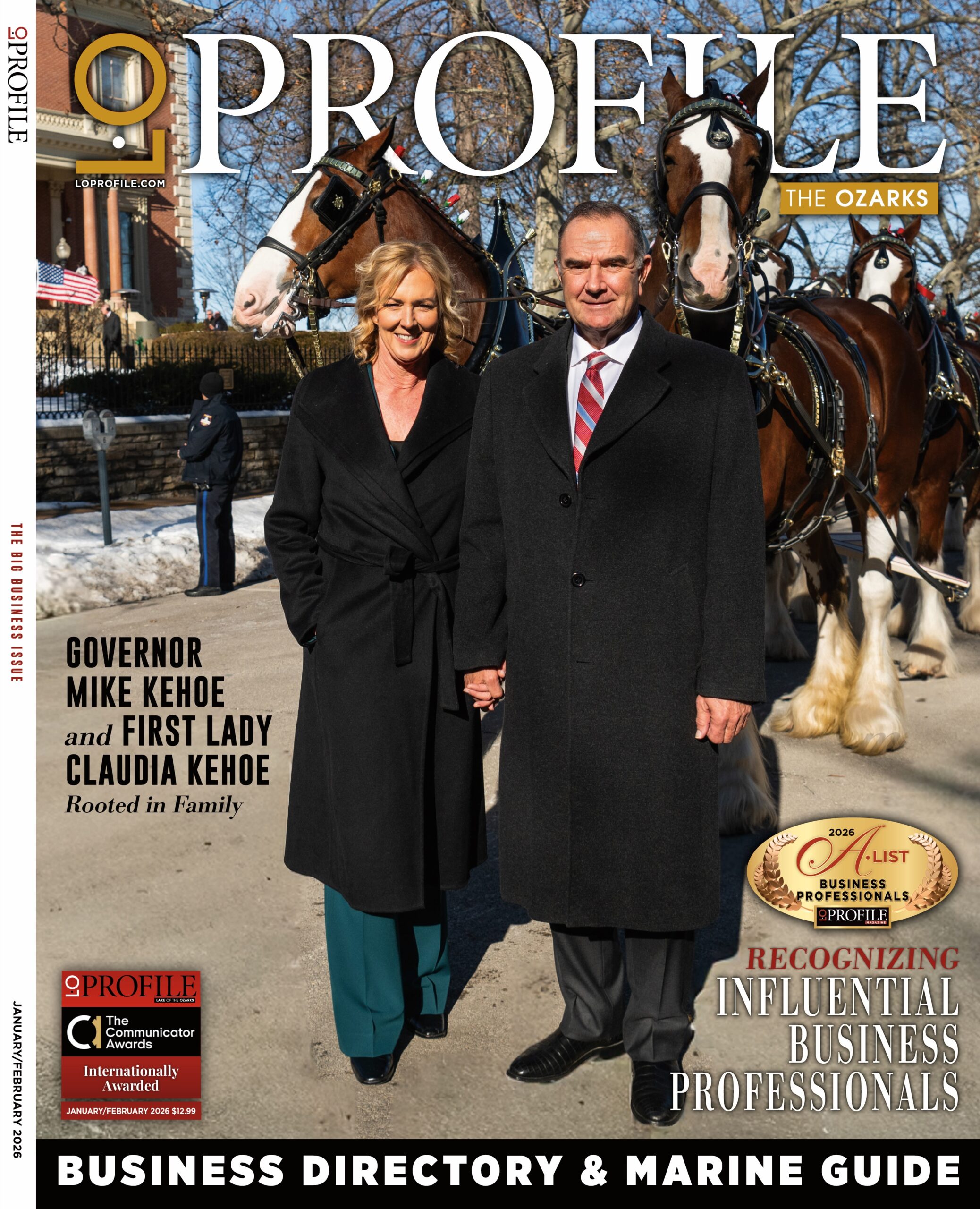 January / February 2026 - Rooted in Family | The Story of Governor Mike & First Lady Claudia Kehoe